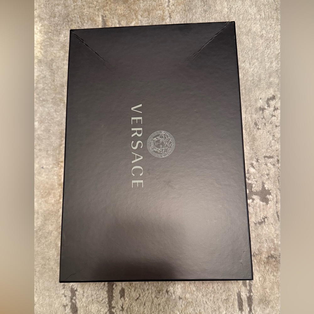 Versace Black shoe box
